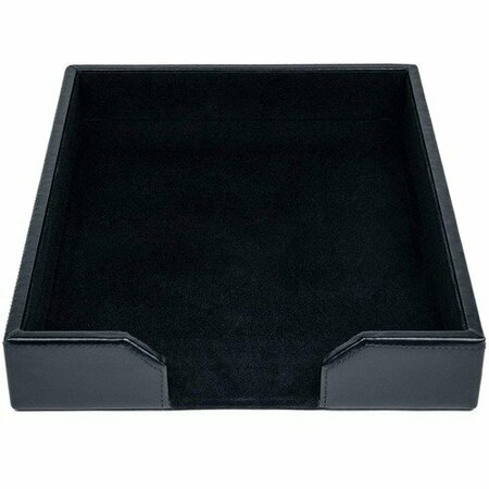 DACASSO Letter Tray, Front Load, 10-1/2inWx13-1/2inLx2inH, Black DACA1401